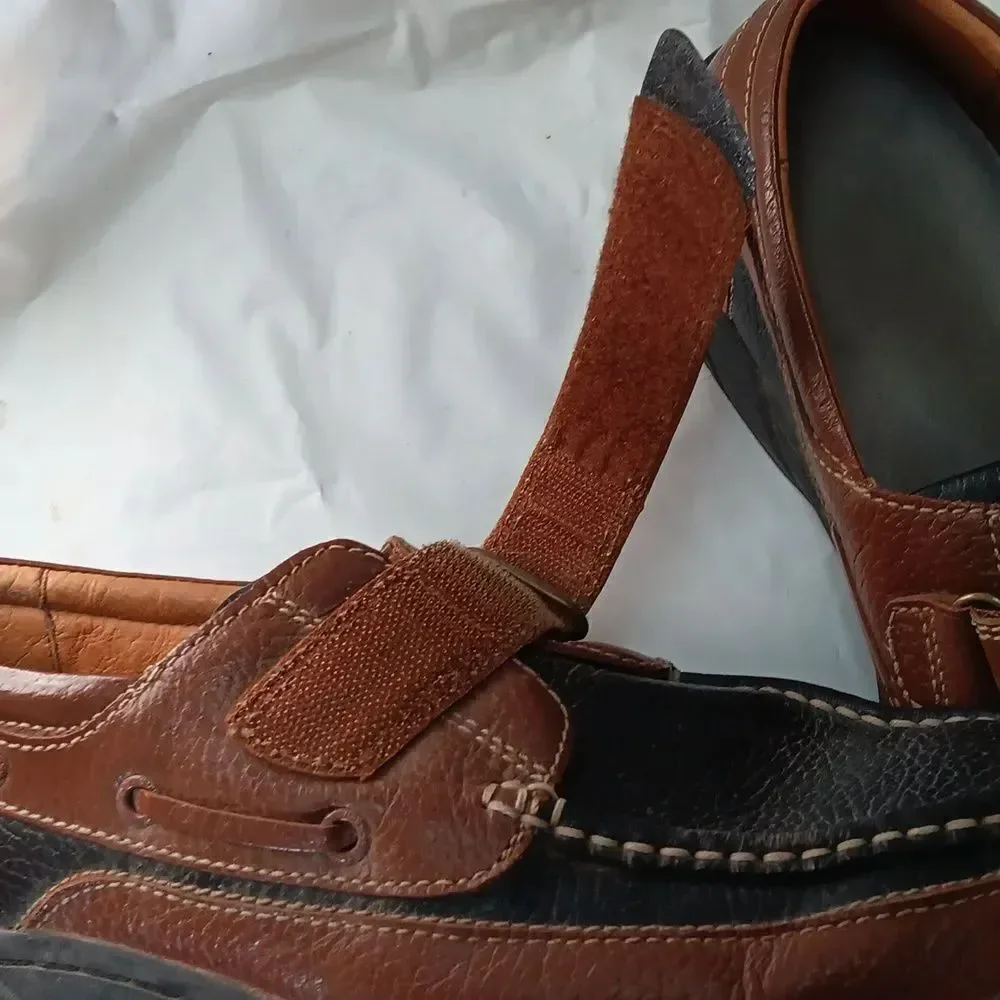 Dr. Comfort Men's Mike Casual Boat Therapeutic Diabetic Leather Shoes Size 13 W